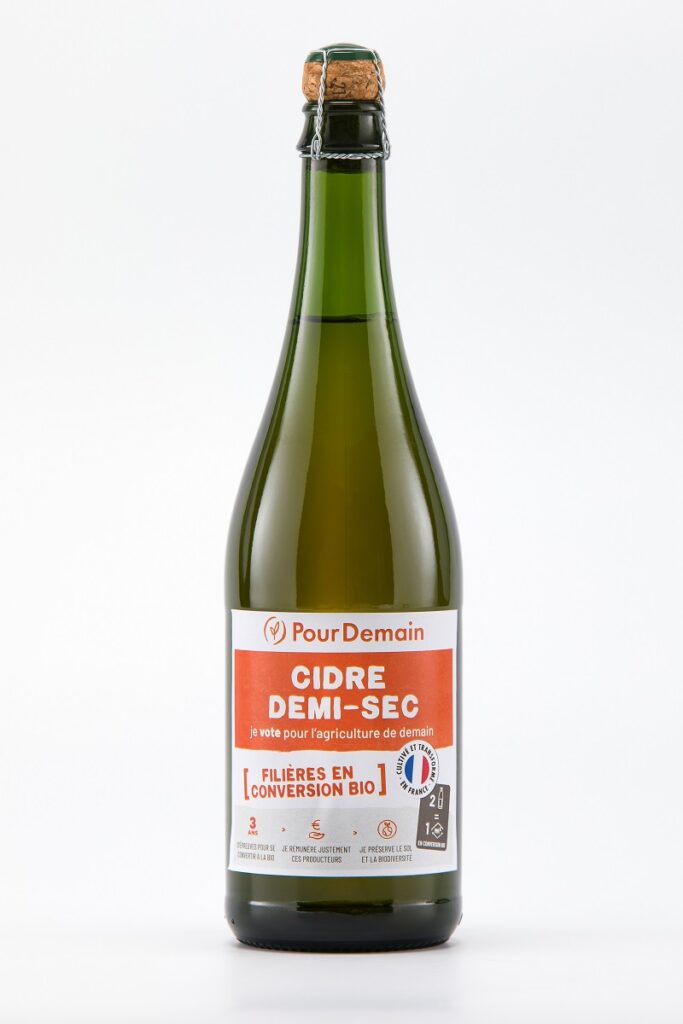 cidre demi-sec PourDemain