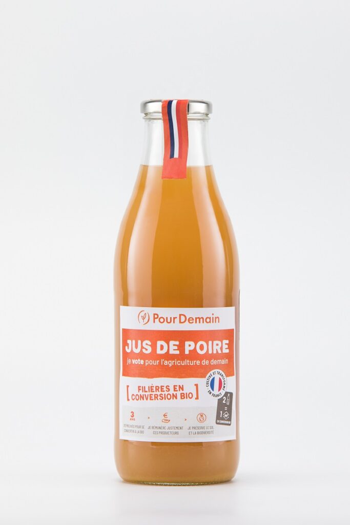 bouteille de jus de poire PourDemain